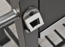 GRILL WĘGLOWY ANGULAR RUSZT ŻELIWNY + POKROWIEC