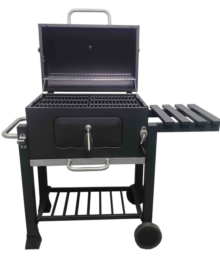 Grill Węglowy ANGULAR z rusztem żeliwnym