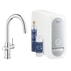 GROHE BLUE HOME ZESTAW STARTOWY Z BATERIĄ FILTRUJĄCĄ WODĘ I JEDNOSTKĄ CHŁODZĄCĄ 31541000