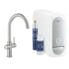 GROHE BLUE HOME ZESTAW START. Z BATERIĄ FILTRUJĄCĄ WODĘ I JEDNOSTK. CHŁODZĄCĄ, WYL TYPU C..  31455DC1