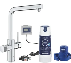GROHE ZESTAW BLUE PURE VENTO WYLEWKA STAŁA, FILTR S CHROM.  30560000