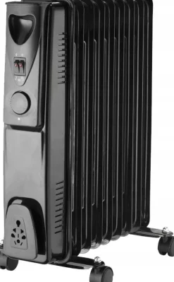 GRZEJNIK OLEJOWY 9-ŻEBEREK 2000W CZARNY