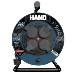 HAND PRZEDŁUŻACZ BĘBEN 50m 3x1,5mm 16A / 3680W / IP44