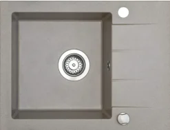 ICEBERG ZLEW ZFS0711A  FOCUS 1,0 MOC 580X440 PIASEK BEŻOWY