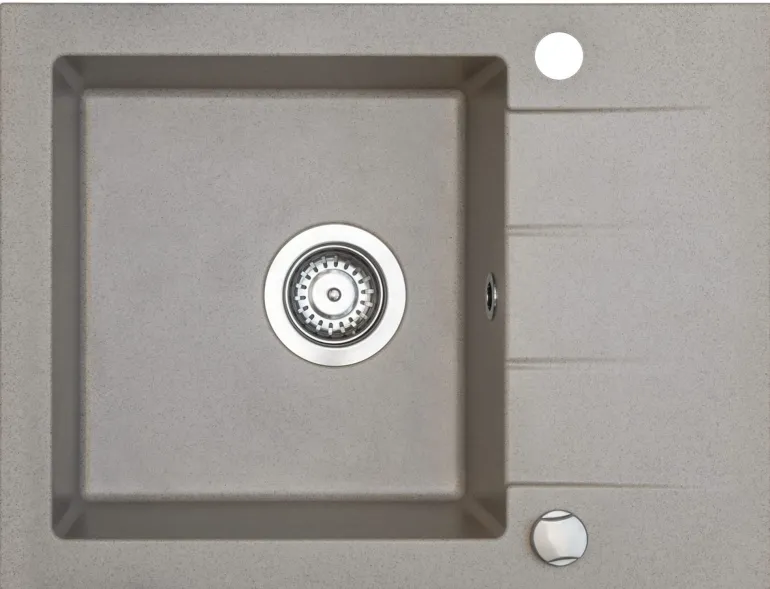 ICEBERG ZLEW ZFS0711A FOCUS 1,0 MOC 580X440 PIASEK BEŻOWY