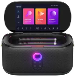 Ikarao Power audio Shell S1 Mikrofon Karaoke Czarny