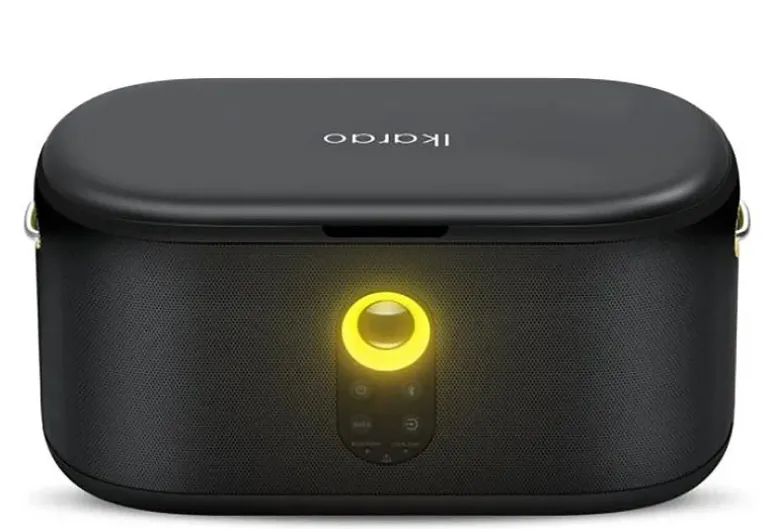 Ikarao Power audio Shell S1 Mikrofon Karaoke Czarny