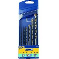 IRWIN WIERTŁO UNIWERSALNE CORDLESS MULTI KOMPLET 7szt. 4, 5, 6, 7, 8, 10, 12 mm