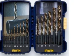 IRWIN ZESTAW 15szt. 1.5mm, 2mm, 2.5mm, 3mm, 4mm, 4.5mm, 5mm, 5.5mm, 6mm, 6.5mm, 7mm, 8mm, 9mm, 10mm