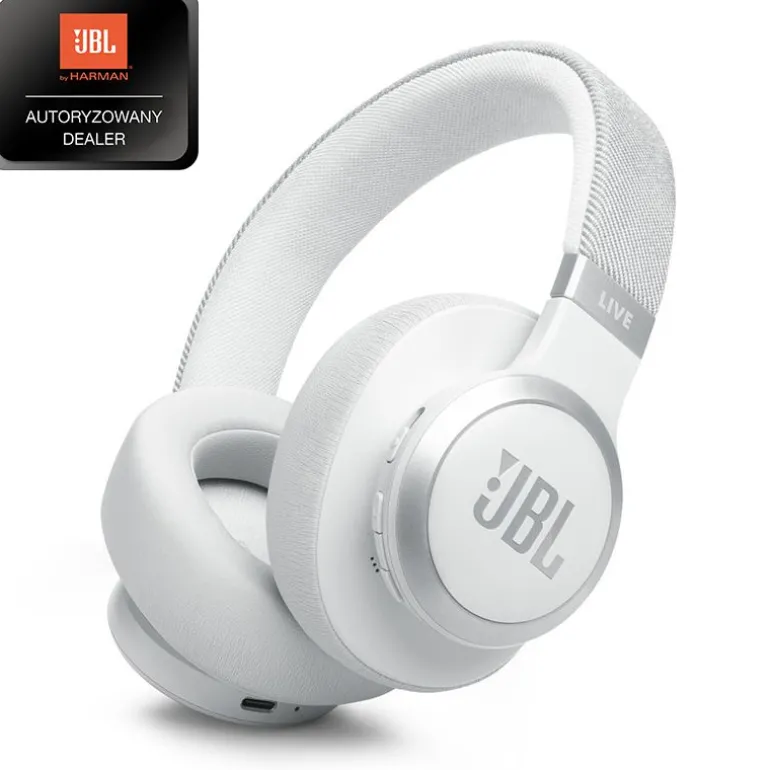 JBL Live 770NC Białe