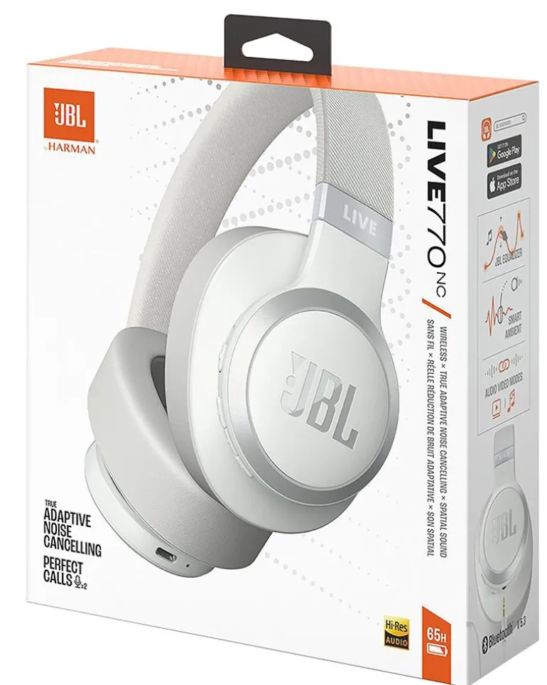 JBL Live 770NC Białe