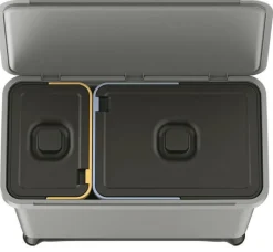 KEDEN KOSZ NA ŚMIECI SYSTEMA 23 + 10L - SMOOTH GRAY