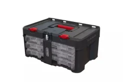 KETER SKRZYNKA 3 ORGANIZERAMI STACK`N`ROLL