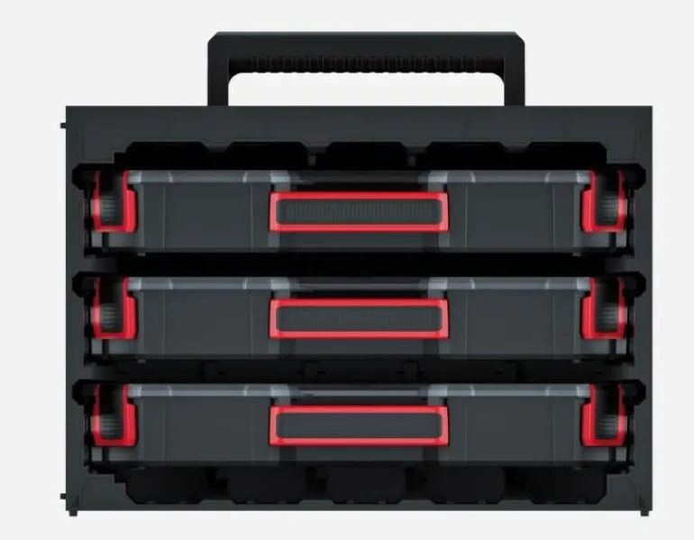 KISTENBERG WALIZKA NA ELEKTRONARZĘDZIA HEAVY WYPEŁNIENIE PIANKA 384 x 335 x 144