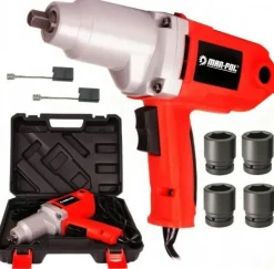 KLUCZ UDAROWY 1/2" 800Nm + NASADKI MAR-POL