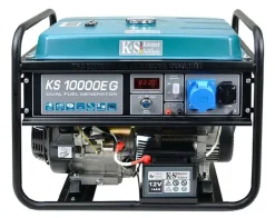 KÖNNER & SÖHNEN GENERATOR HYBRYDOWY (BENZYNA/LPG) 7,5kW 230V KS 10000E G, ROZRUCH ELEKTRYCZNY