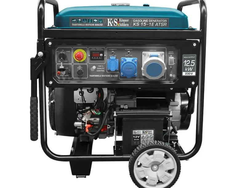 KÖNNER & SÖHNEN GENERATOR PRĄDOTWÓRCZY BENZYNOWY 12,0kW 230V KS 15-1E ATSR