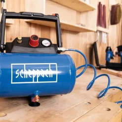 Kompresor Scheppach HC06 6 L + zestaw akcesoriów