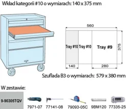 KT WKŁAD DO WÓZKA 5cz...
