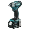 MAKITA KLUCZ UDAROWY 18V 3/8" 180Nm 2 x 5,0Ah WALIZKA MAKPAC DTW180RTJ