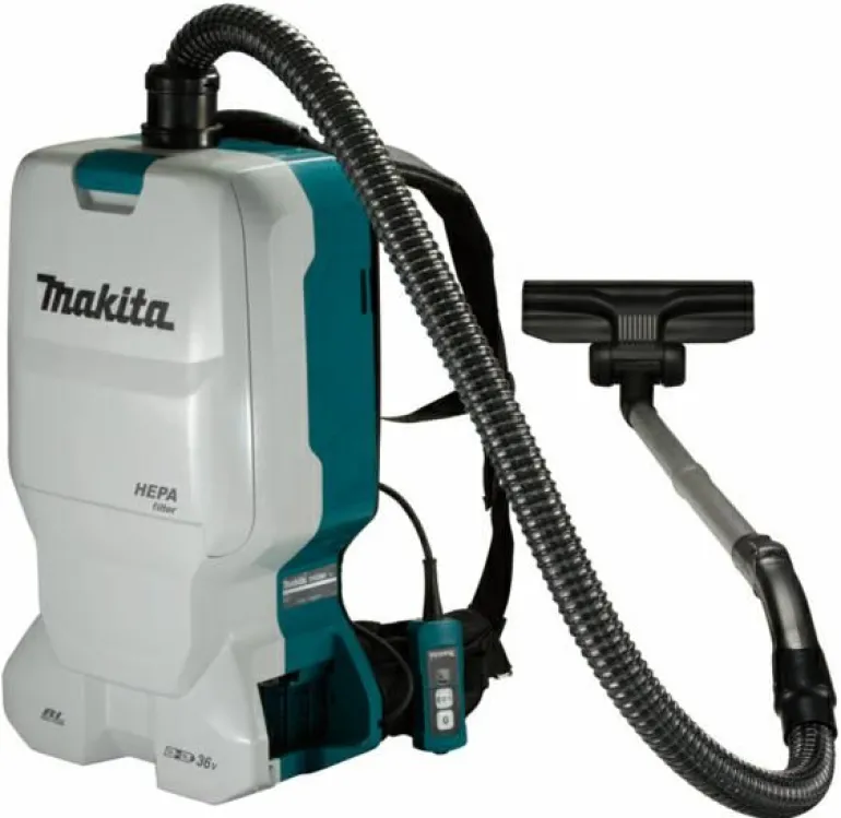 MAKITA ODKURZACZ 2x18V PLECAKOWY LI-ION BEZ AKUMULATORÓW I ŁADOWARKI 6L DVC660Z