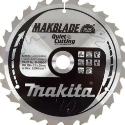 MAKITA PIŁA TARCZOWA 260x30x80z MAKBLADE PLUS DREWNO
