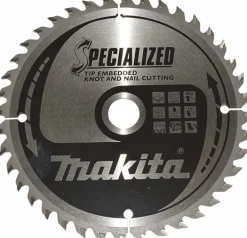 MAKITA PIŁA TARCZOWA 165x20x40z SPECJALIZED DREWNO (Z GWOŹDZIAMI I SĘKAMI)