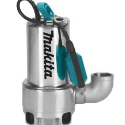 MAKITA POMPA DO WODY BRUDNEJ Z PŁYWAKIEM 1100W 250 l/min INOX PF1110