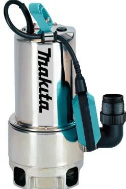 MAKITA POMPA DO WODY BRUDNEJ Z PŁYWAKIEM 1100W 250 l/min INOX PF1110