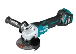 MAKITA SZLIFIERKA KĄTOWA 18V 125mm BEZ AKUMULATORÓW I ŁADOWARKI BEZSZCZOTKOWA MAKPAC DGA518ZJU