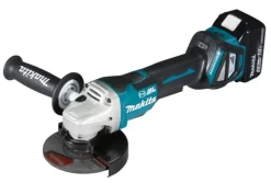 MAKITA SZLIFIERKA KĄTOWA 18V 125mm 2 x 5,0Ah LI-ION BEZSZCZOTKOWA WALIZKA MAKPAC DGA518RTJU