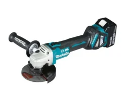 MAKITA SZLIFIERKA KĄTOWA 18V 125mm 2 x 5,0Ah LI-ION REG.OBR. BLDC WALIZKA MAKPAC DGA513RTJ