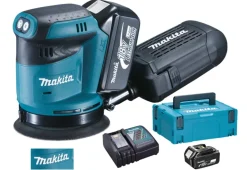 MAKITA SZLIFIERKA MIMOŚRODOWA 18V 125mm 2x5,0Ah LI-ION WALIZKA MAKPAC DBO180RTJ