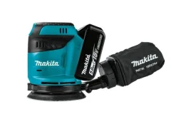 MAKITA SZLIFIERKA MIMOŚRODOWA 18V 125mm 2x5,0Ah LI-ION WALIZKA MAKPAC DBO180RTJ