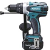 MAKITA WIERTARKO-WKRĘTARKA UDAROWA 18V 91/58Nm 2 x 5,0Ah LI-ION WALIZKA MAKPAC DHP458RTJ