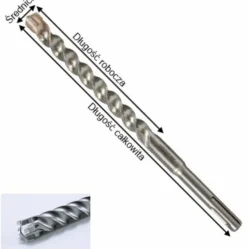 MAKITA WIERTŁO SDS NEMESIS"2" 18*450mm