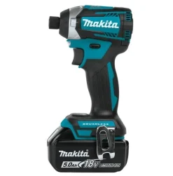 MAKITA ZAKRĘTARKA UDAROWA 18V 175Nm 2x5,0Ah LI-ION 3-BIEGI BLDC WALIZKA MAKPAC DTD154RTJ