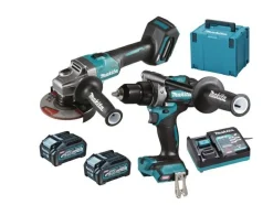 MAKITA ZESTAW COMBO 40Vmax XGT (GA005G+DF001G) 2x4,0Ah MAKPAC DK0124G201