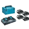 MAKITA ZESTAW ZASILAJĄCY 18V (BL1850Bx4+DC18RD) MAKPAC