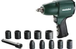 METABO KLUCZ UDAROWY PNEUMATYCZNY 1/2" 360Nm DSSW360 SET + AKCESORIA 11elem.