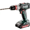 METABO WIERTARKO-WKRĘTARKA 18V 50/25Nm 2x2,0Ah BS 18 L QUICK +BITY 63041900050