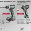 METABO ZESTAW COMBO 18V WKRĘTARKA BS 18 L BL + KLUCZ SSW 18 LT 300 BL 2x2,0 1x4,0Ah