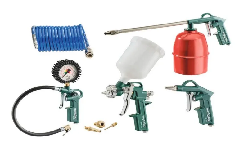 METABO ZESTAW NARZĘDZI PNEUMATYCZNYCH 7 elem. LPZ 7 SET