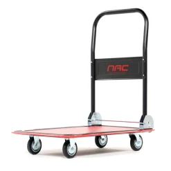 NAC WÓZEK MAGAZYNOWY 4-KOŁOWY 150kg PLATFORMA 47x73x83cm