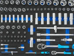 NORTEC WÓZEK NARZĘDZIOWY 7 SZUFLAD 279el.