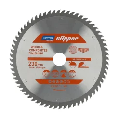 NORTON PIŁA TARCZOWA 230mm x 30mm x 64z DREWNO I KOMPOZYTY ATB (2,8 / 1,8)