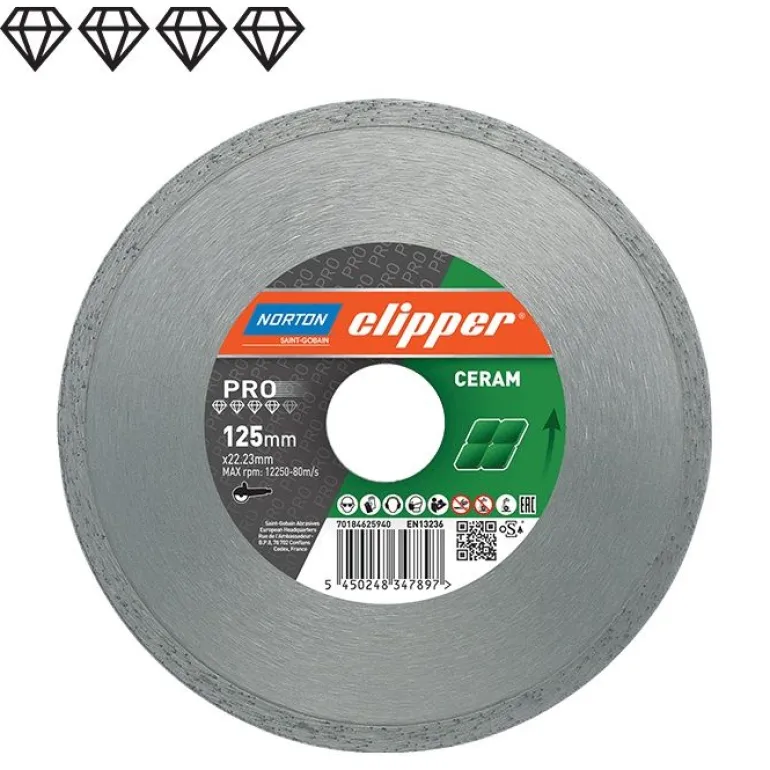 NORTON TARCZA D.PEŁNA 200mm CLIPPER