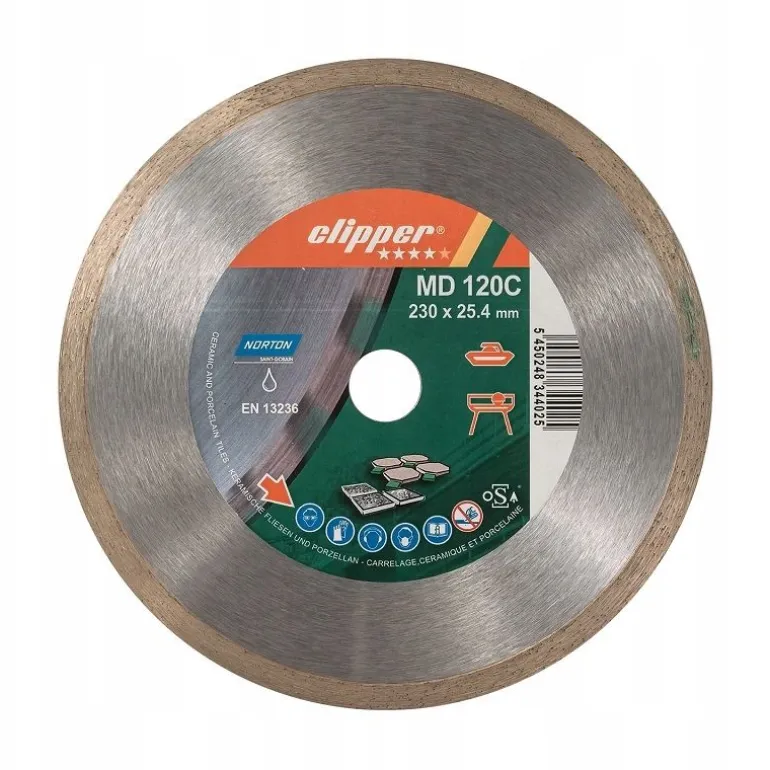NORTON TARCZA D.PEŁNA 230mm CLIPPER