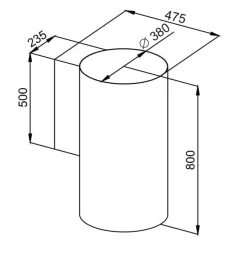 OKAP GLOBALO HEWENO 39.3 BLACK