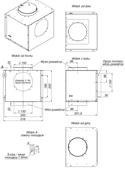 OKAP GLOBALO SAREDO 60.1 BLACK + TW 3.1